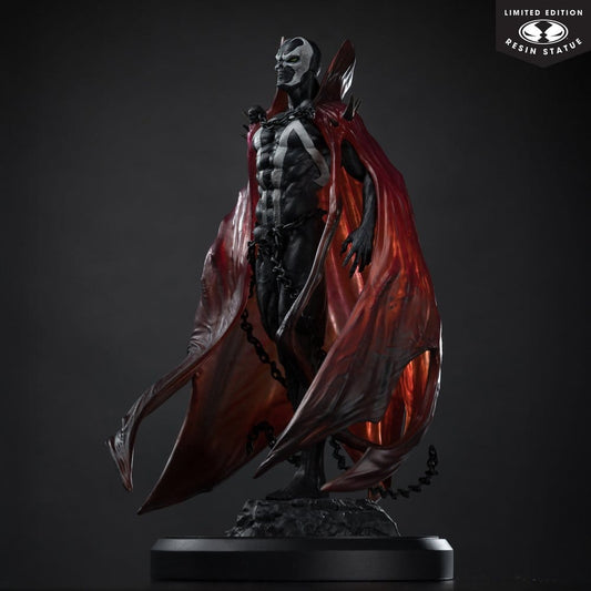Spawn Black White & Red All Over Statue 1/10 Spawn by Pupeteer Lee 23 cm