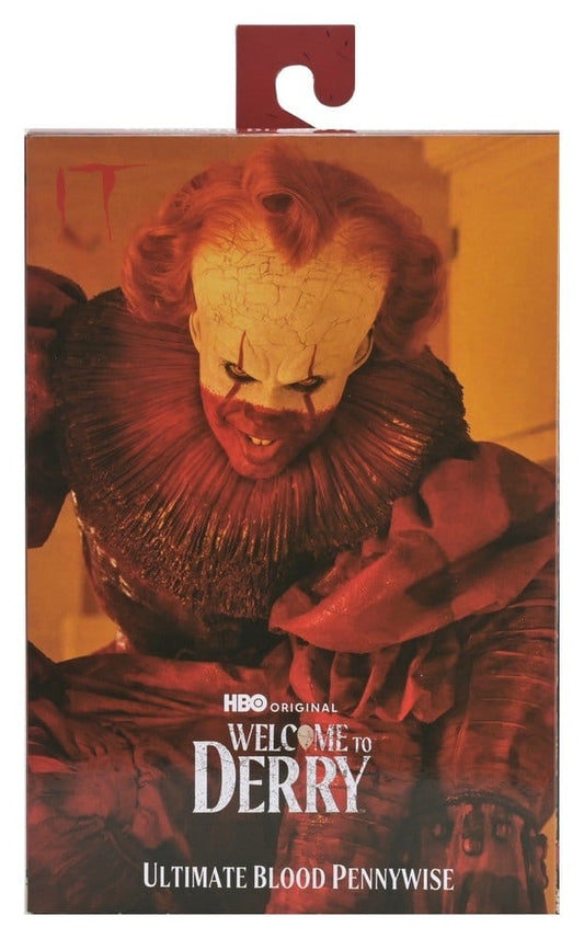 It: Welcome To Derry Action Figure Blood Pennywise 18 cm